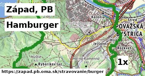 hamburger v Západ, PB