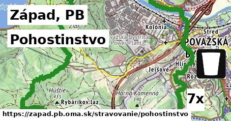 Pohostinstvo, Západ, PB