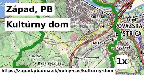 kultúrny dom v Západ, PB