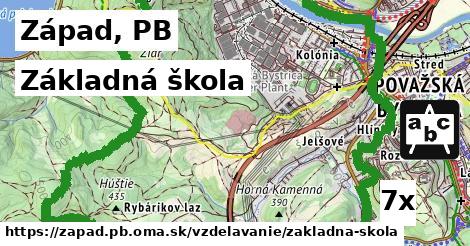 Základná škola, Západ, PB