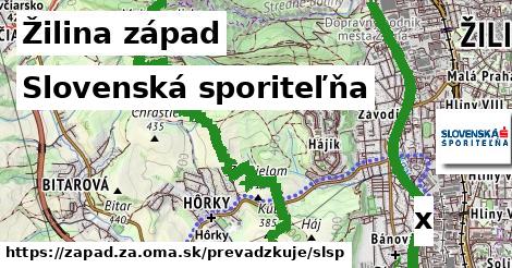 Slovenská sporiteľňa, Žilina západ