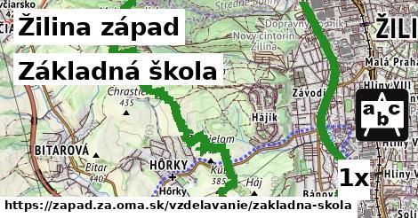 Základná škola, Žilina západ