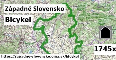 bicykel v Západné Slovensko