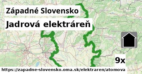 Jadrová elektráreň, Západné Slovensko