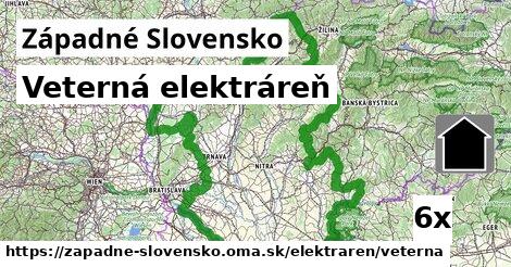 Veterná elektráreň, Západné Slovensko