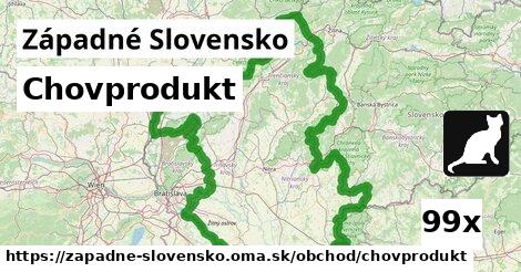 Chovprodukt, Západné Slovensko