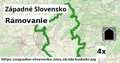 Rámovanie, Západné Slovensko