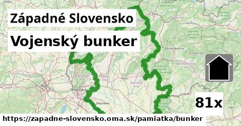 Vojenský bunker, Západné Slovensko