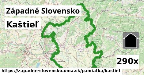 Kaštieľ, Západné Slovensko