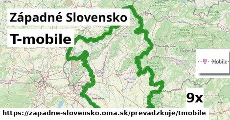 T-mobile, Západné Slovensko