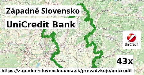 UniCredit Bank, Západné Slovensko