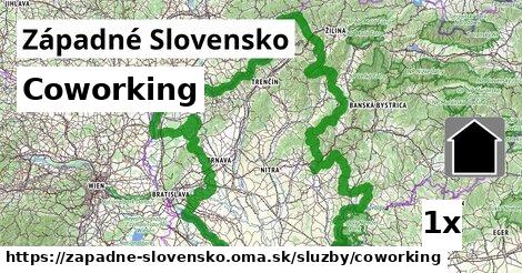 Coworking, Západné Slovensko