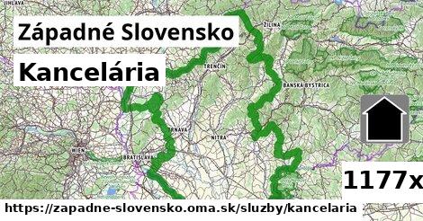 Kancelária, Západné Slovensko