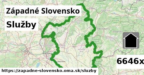 služby v Západné Slovensko