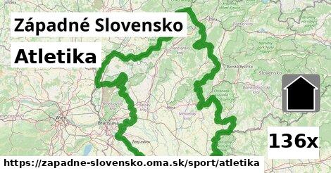 Atletika, Západné Slovensko