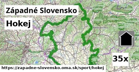 Hokej, Západné Slovensko