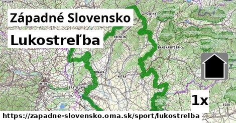 Lukostreľba, Západné Slovensko