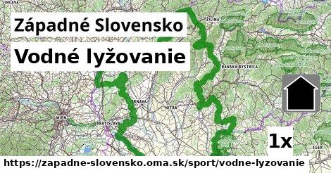 Vodné lyžovanie, Západné Slovensko