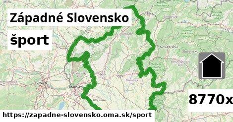 šport v Západné Slovensko