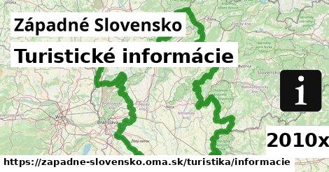 Turistické informácie, Západné Slovensko