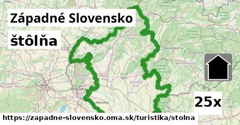 štôlňa, Západné Slovensko