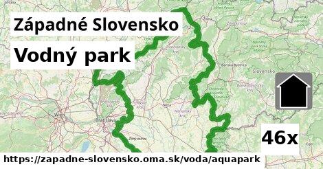 Vodný park, Západné Slovensko