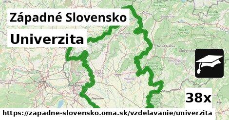 Univerzita, Západné Slovensko