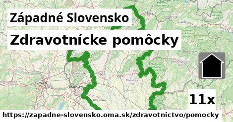 Zdravotnícke pomôcky, Západné Slovensko