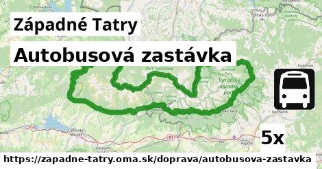 Autobusová zastávka, Západné Tatry