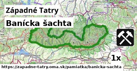 Banícka šachta, Západné Tatry