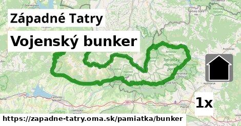 Vojenský bunker, Západné Tatry