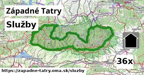 služby v Západné Tatry