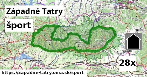 šport v Západné Tatry