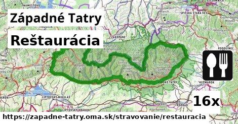 Reštaurácia, Západné Tatry