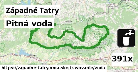 Pitná voda, Západné Tatry