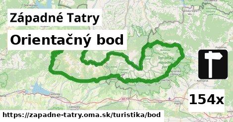 Orientačný bod, Západné Tatry