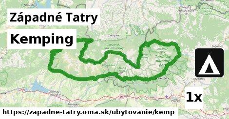 Kemping, Západné Tatry