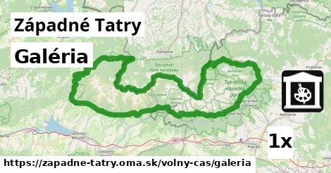 Galéria, Západné Tatry