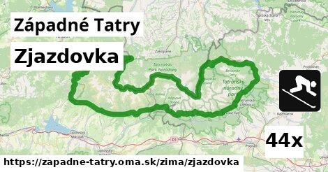 Zjazdovka, Západné Tatry