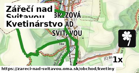 kvetinárstvo v Zářečí nad Svitavou