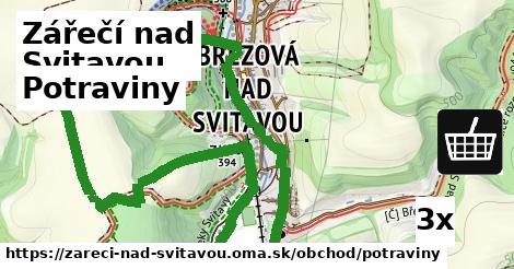 Potraviny, Zářečí nad Svitavou