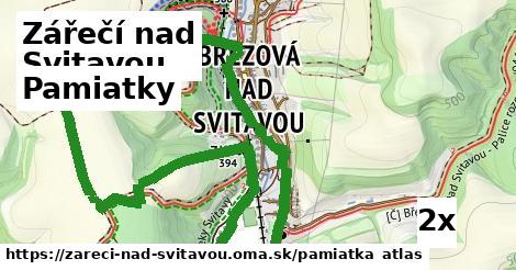 pamiatky v Zářečí nad Svitavou