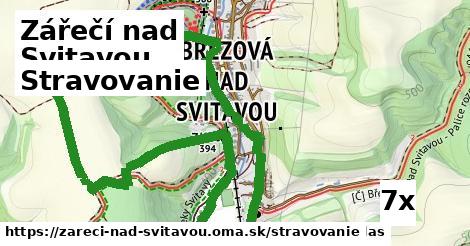 stravovanie v Zářečí nad Svitavou