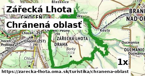 Chránená oblasť, Zářecká Lhota