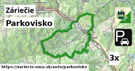Parkovisko, Záriečie