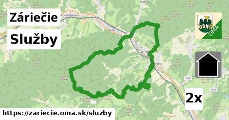 služby v Záriečie