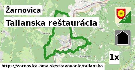 Talianska reštaurácia, Žarnovica