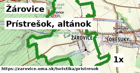 prístrešok, altánok v Žárovice