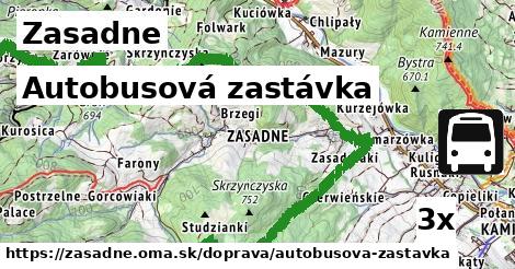 Autobusová zastávka, Zasadne