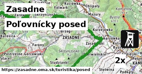 poľovnícky posed v Zasadne